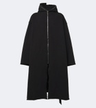 Rick Owens Gimp Wide Mac cotton overcoat
