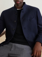 Boglioli - Wool-Blend Twill Jacket - Blue