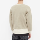 The Real McCoy's Men's Military Pocket Sweat in Oatmeal