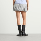 DUNST Women's Mini Skirt in Melange Grey