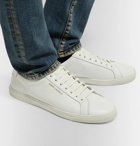 SAINT LAURENT - Andy Leather Sneakers - White