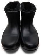 Bottega Veneta Black Cozy Puddle Chelsea Boots