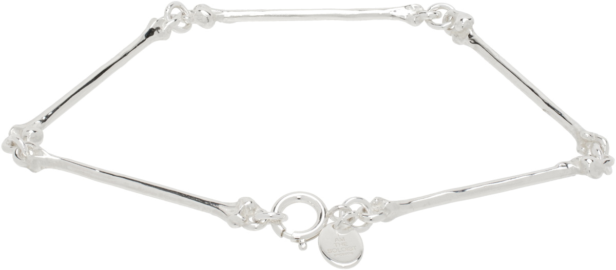 TAKAHIROMIYASHITA TheSoloist. Silver L Skeleton Bone Bracelet