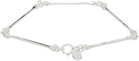 TAKAHIROMIYASHITA TheSoloist. Silver L Skeleton Bone Bracelet