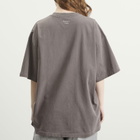 Martine Rose Women's Oversize T-Shirt in Brown Washed