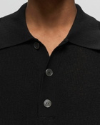Our Legacy Traditional Polo Black - Mens - Polos