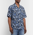 Norse Projects - Carsten Printed Cotton Shirt - Navy