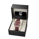 Swan & Edgar Opulent Automatic Red Dial Mens Watch SE00301