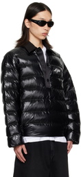 Moncler Genius Moncler x A$AP Rocky Black Vardar Shirt Down Jacket