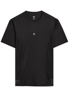 Represent 247 Hybrid Printed Stretch-jersey T-shirt Black