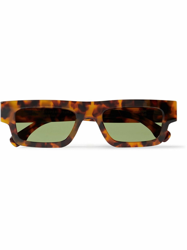 Photo: Retrosuperfuture - Colpo Square-Frame Tortoiseshell Acetate Sunglasses