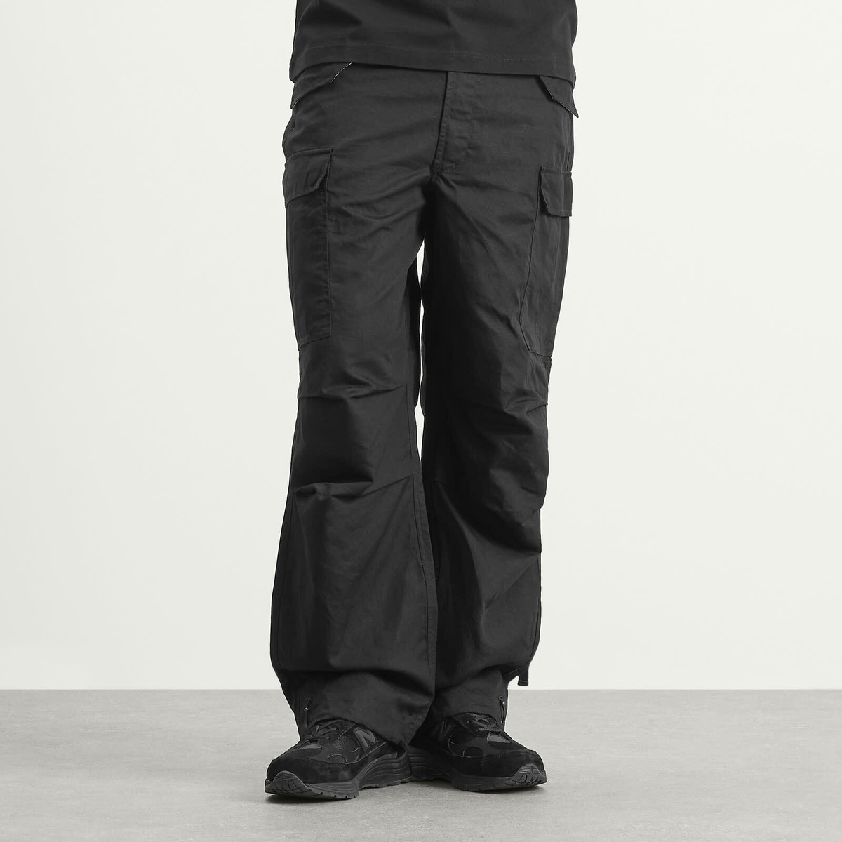 Maharishi Men's Hemp M65 Cargo Pants in Black