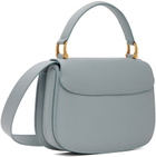 AMI Paris Blue Top Handle Paris Paris Bag