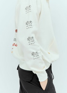 Space Available Circular Artisan Hooded Sweatshirt