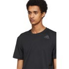 adidas Originals Black Aero 3-Stripes T-Shirt