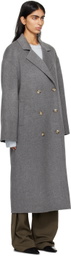 Loulou Studio Gray Borneo Coat