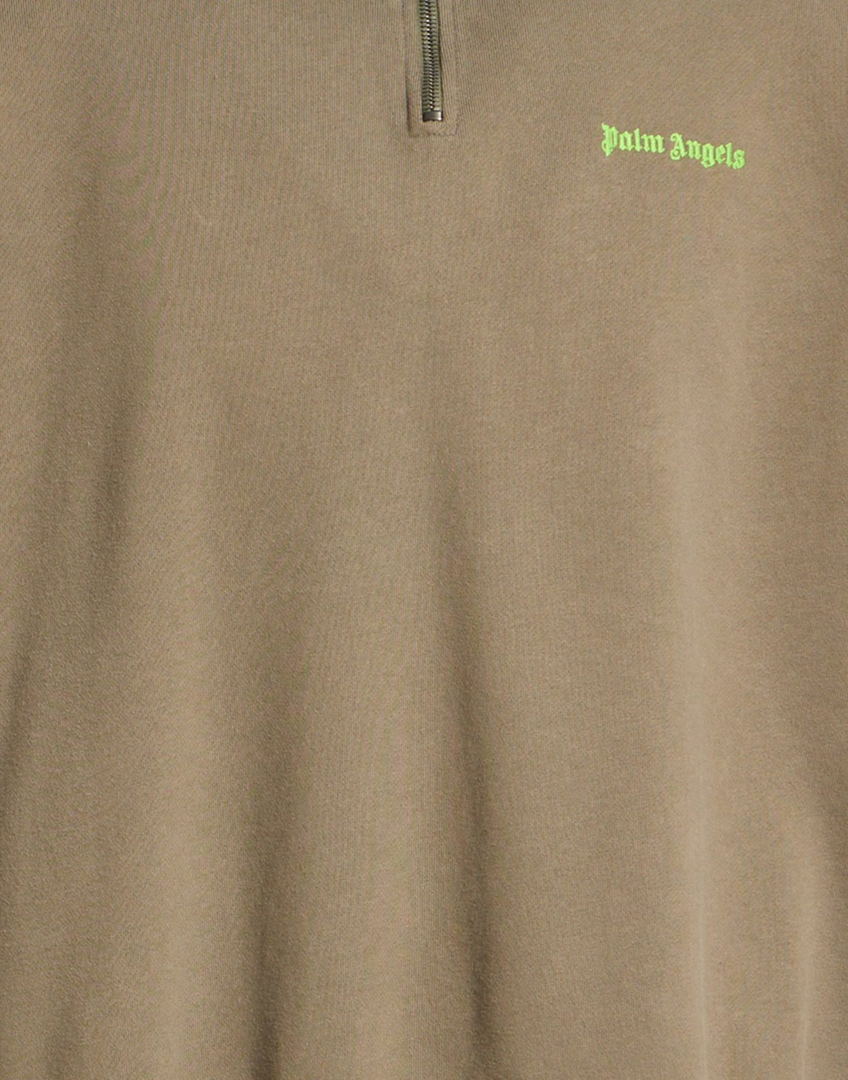 Palm Angels Mens Sweatshirt Khaki