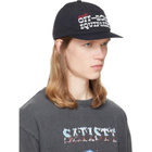 Satisfy Black FliteSilk 5‑Panel Pinch Cap