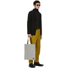 Homme Plisse Issey Miyake Yellow Tailored Pleats Trousers