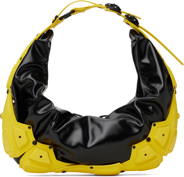 Photo: Innerraum Black & Yellow Object M03 Half Moon Bag