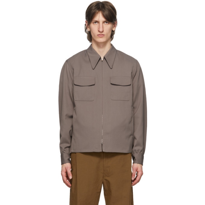 Photo: Lemaire Taupe Light Blouson Jacket