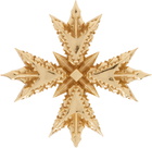 Emanuele Bicocchi Gold Crest Brooch