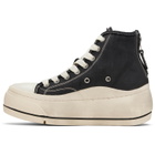 R13 Black Kurt High Top Sneakers