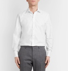 Emma Willis - Slim-Fit Cotton Oxford Shirt - White