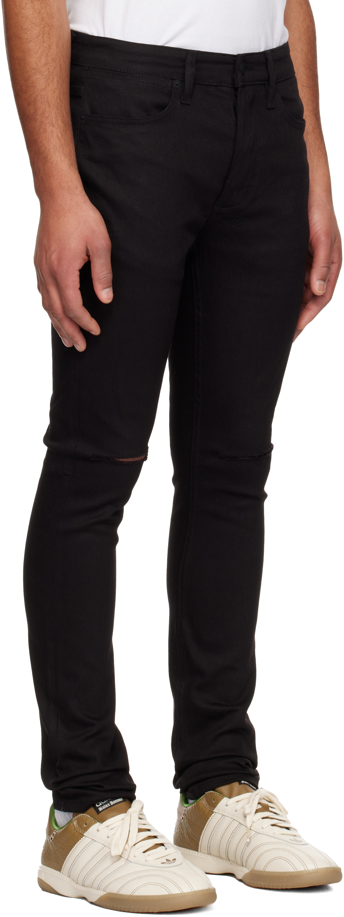 Ksubi Black Van Winkle Ace Slice Jeans Ksubi