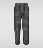 Undercover - Microchecked wool pants