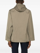 Labrum London Neutral Hooded Parka Coat