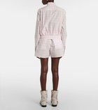 Loewe Checked cotton top