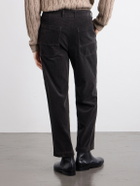 Barena - Straight-Leg Pleated Cotton-Blend Corduroy Trousers - Brown