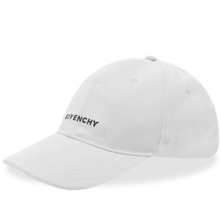 Photo: Givenchy Men's Embroidered Logo Cap in White
