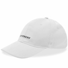 Givenchy Men's Embroidered Logo Cap in White