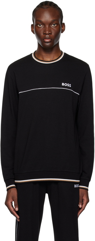 Photo: BOSS Black Embroidered Sweatshirt