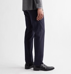 TOM FORD - Slim-Fit Super 120s Wool Suit Trousers - Blue