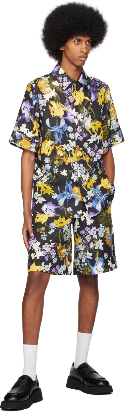 Erdem Black Bermuda Shorts