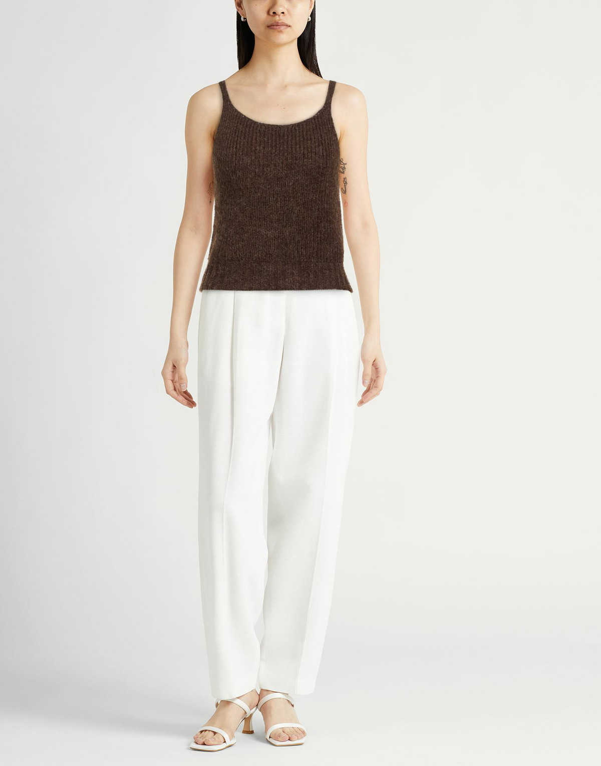 Peserico Womens Top Dark in Brown