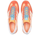 Adidas Men's Gazelle Indoor Sneakers in Beam Orange/White