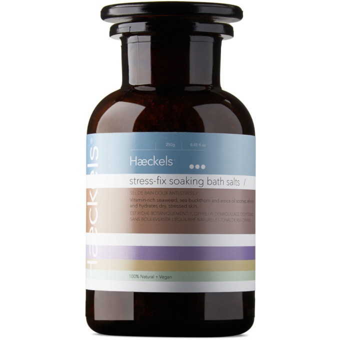 Photo: Haeckels Stress-Fix Soaking Bath Salts, 250 mL