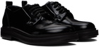 AMI Paris Black Anatomical Toe Derbys