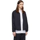 Needles Navy Run Up Jacket