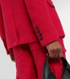 Amiri - Double-breasted bouclé blazer