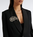 Jennifer Behr Pluma embellished brooch
