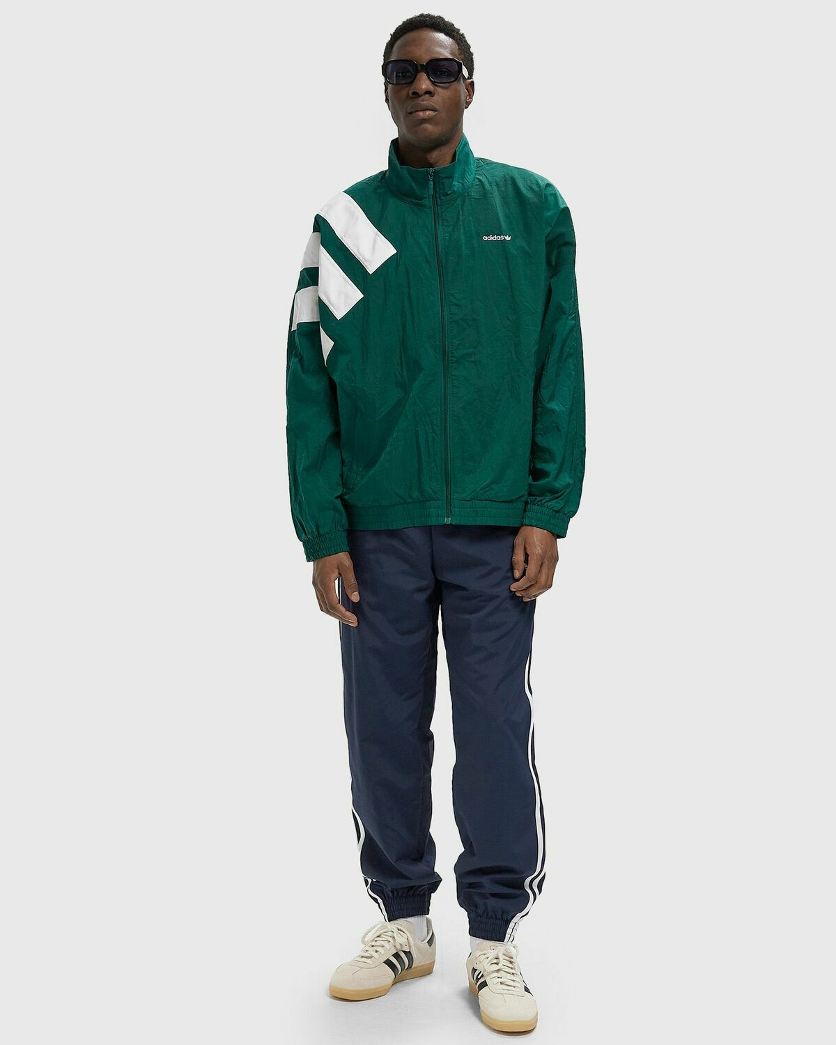 Adidas ARCH TRACK TOP Green Mens Track Jacket adidas