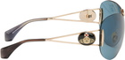 Vivienne Westwood Gold Tina Sunglasses
