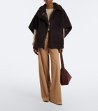 Max Mara Alpaca, wool, and silk cape