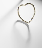 Yvonne Léon Jonc Cœur 9kt gold and white gold bangle