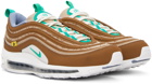 Nike Brown & Green Air Max 97 SE Sneakers